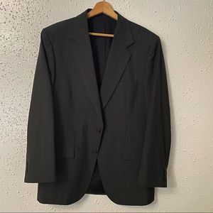 VINTAGE |  TOWNCRAFT | dark grey | suit | small | suit pants | jacket